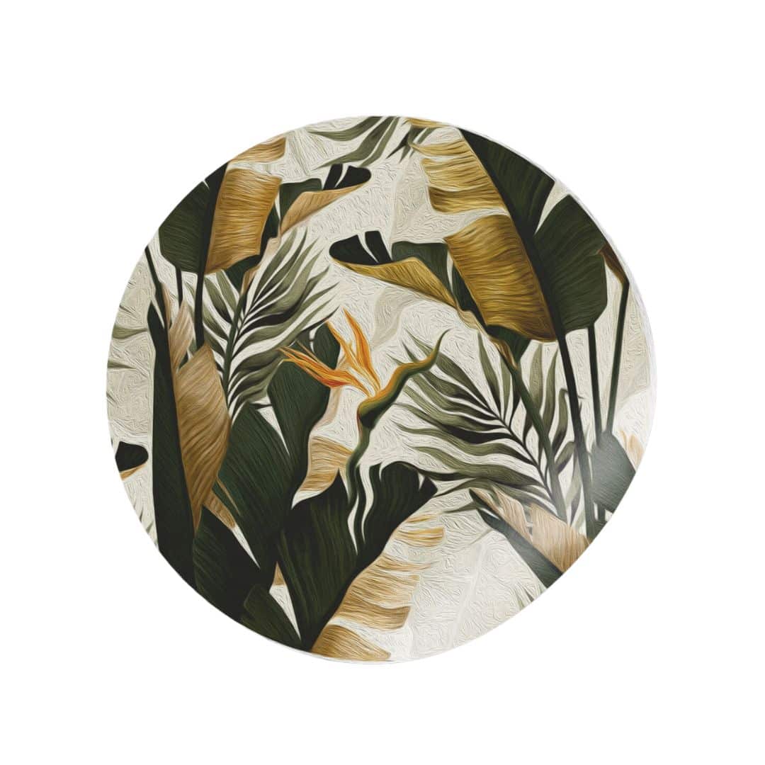 TAPIS VINYLE JUNGLE Ø 145 cm