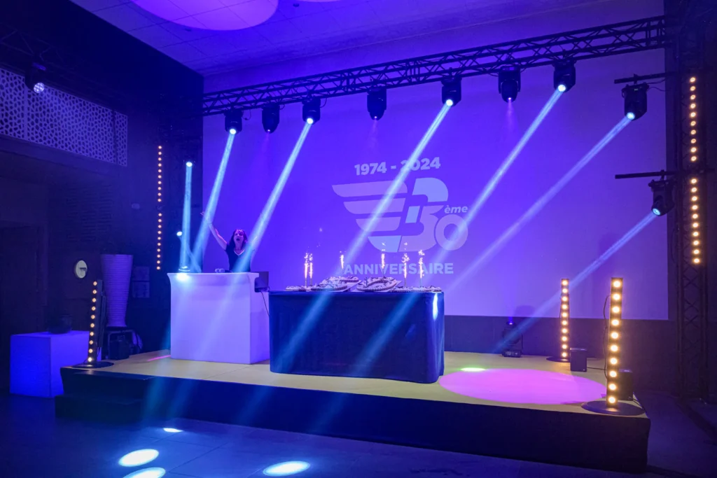 services de location d'événement