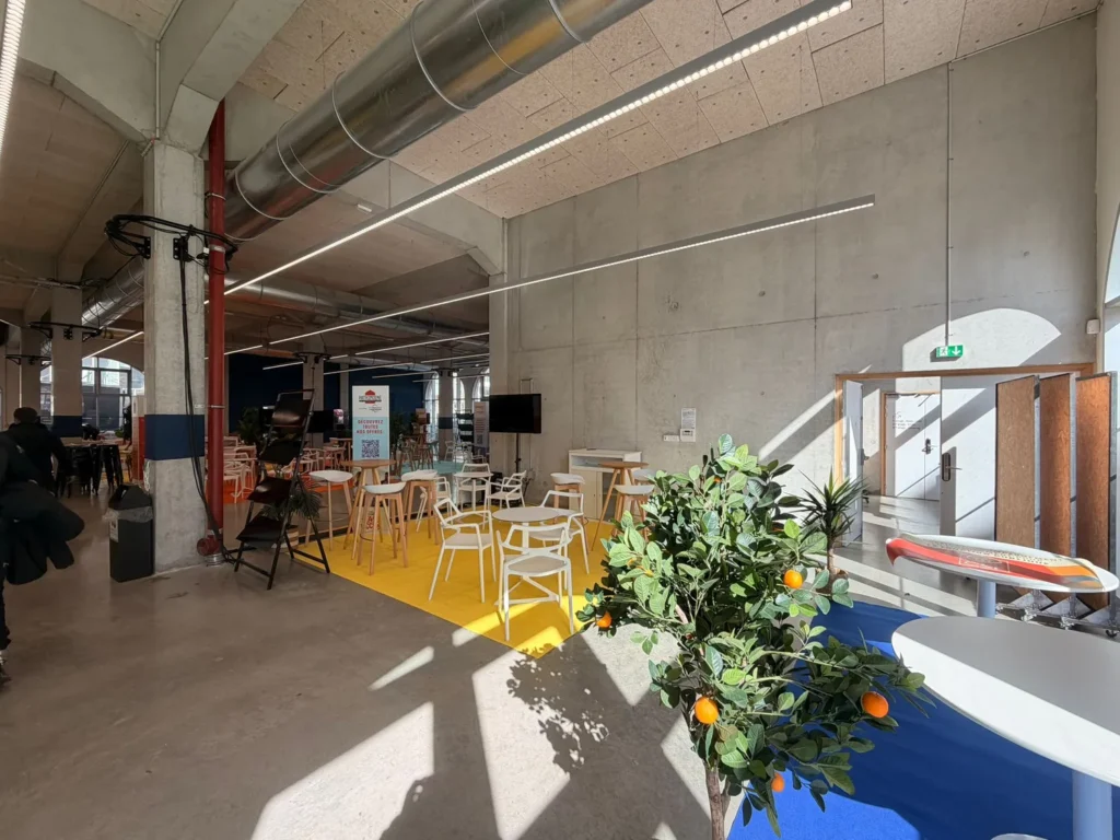Espace networking visiteurs salon Easy Access Toulouse immobilier