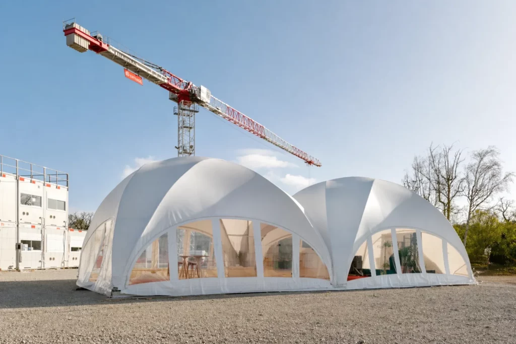 Dômes événement Plantation du premier arbre PSB Lounge Toulouse